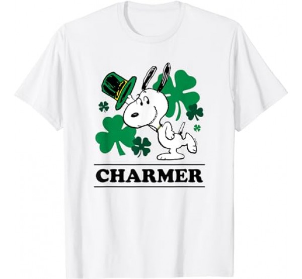 Peanuts - Snoopy Clover Charmer T-Shirt Peanuts - Snoopy Clover Charmer T-Shirt